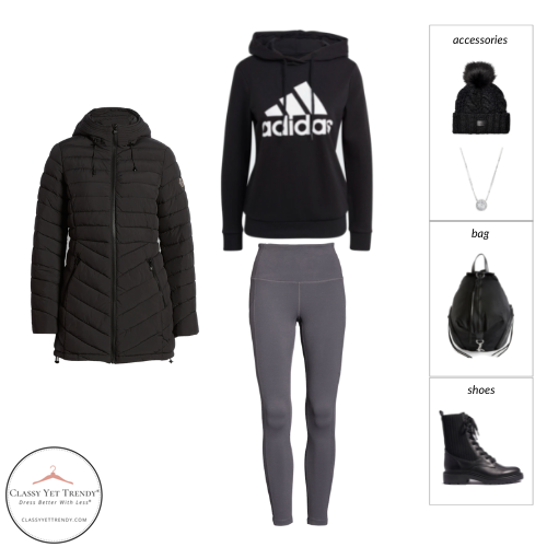 Athleisure Capsule Wardrobe Winter 2021 - outfit 76