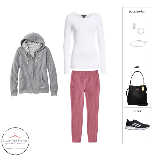 Athleisure Capsule Wardrobe Winter 2021 - outfit 87
