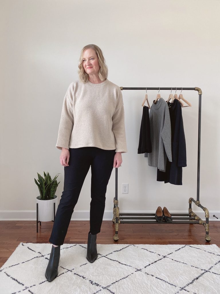 Eileen Fisher x Classy Yet Trendy - Dec 2021 - outfit 3