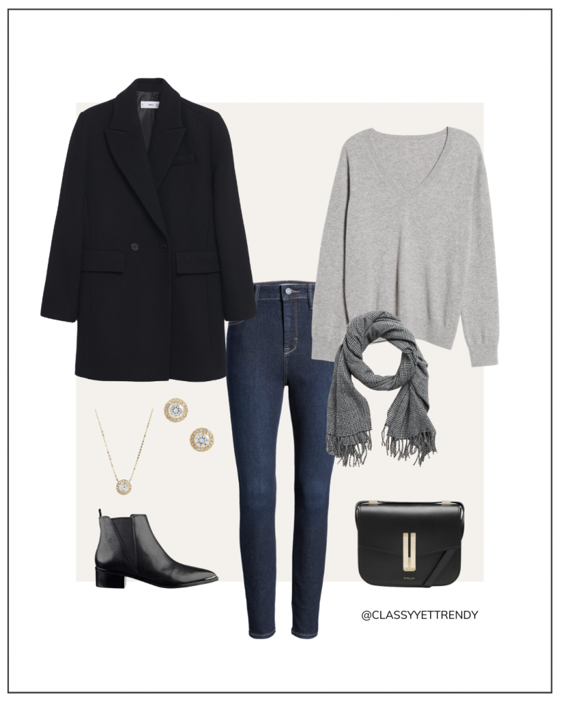 A Week of Winter Outfits Using Wardrobe Staples - Classy Yet Trendy