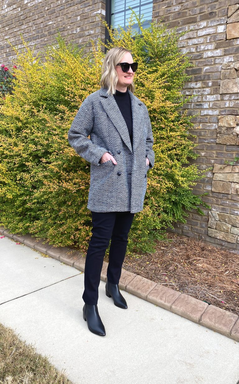 How To Style A Herringbone Coat With Nordstrom