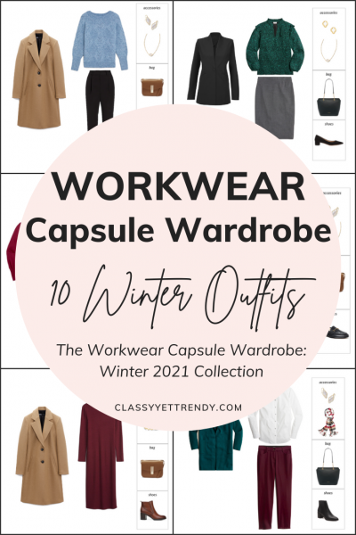 The Workwear Winter 2021 Capsule Wardrobe Sneak Peek + 10 Outfits ...