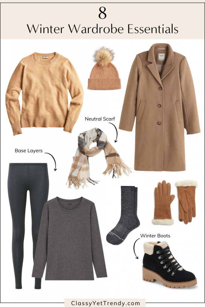 8 WINTER WARDROBE ESSENTIALS