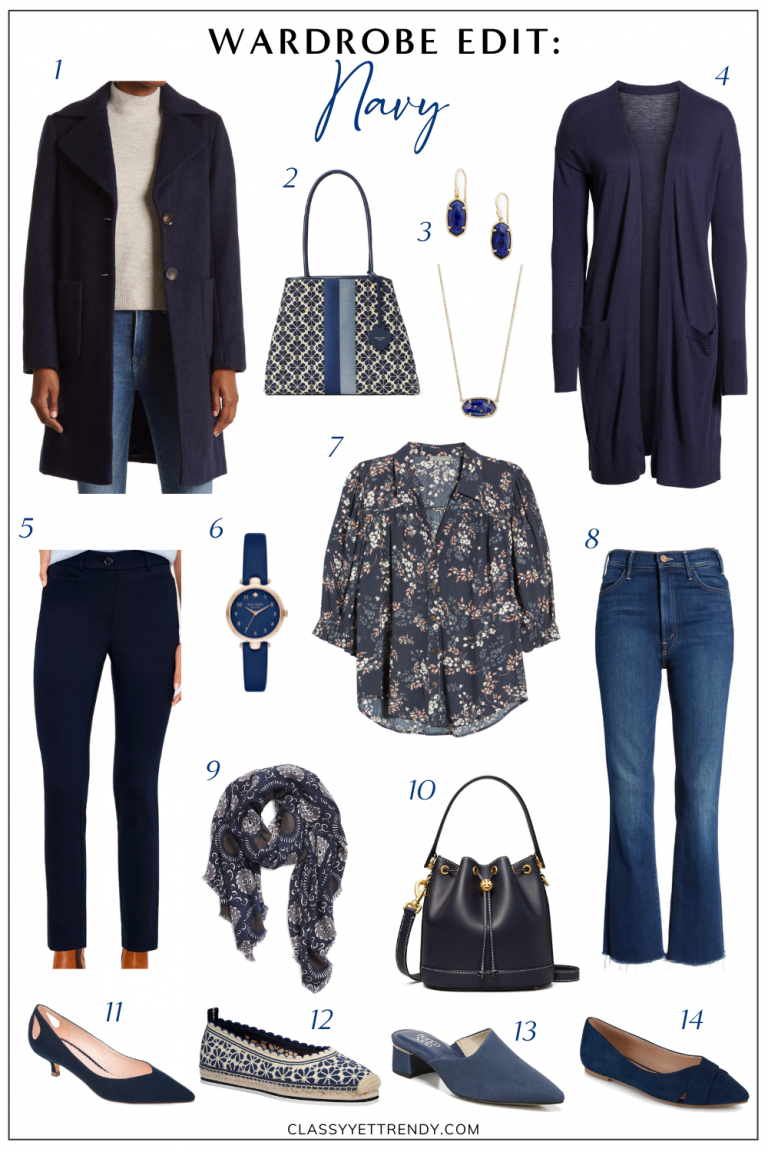 Wardrobe Edit: Navy Favorites