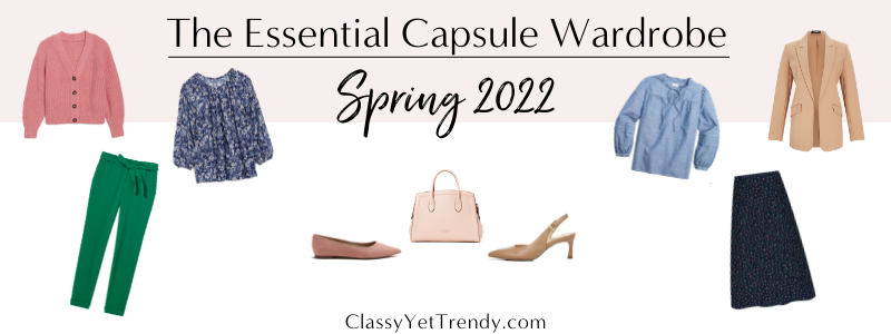 BANNER 800X300 - The Essential Capsule Wardrobe - Spring 2022