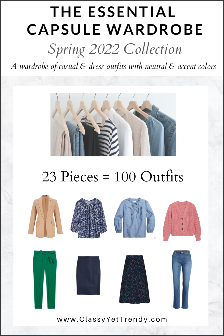 SPRING OUTFITS FOR WOMEN – TARGET SPRING CAPSULE WARDROBE STORY
