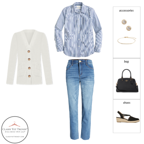 French Minimalist Capsule Wardrobe Spring 2022 - outfit 38
