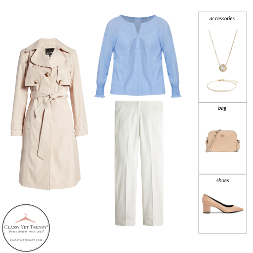 French Minimalist Capsule Wardrobe Spring 2022 - outfit 6