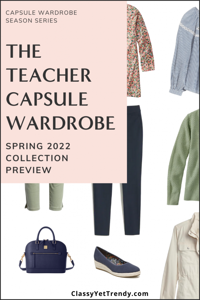 Teacher Capsule Wardrobe Spring 2022 Preview