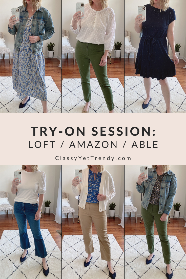 Try-On Session Reviews: Loft (Part 2), Amazon, ABLE