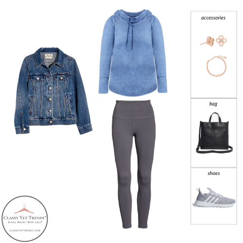 Athleisure Capsule Wardrobe Spring 2022 - outfit 1
