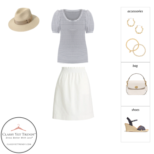 Essential Summer 2022 Capsule Wardrobe - outfit 1