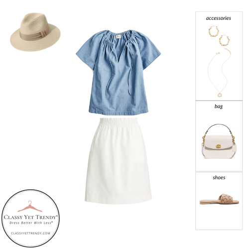 Essential Summer 2022 Capsule Wardrobe - outfit 58