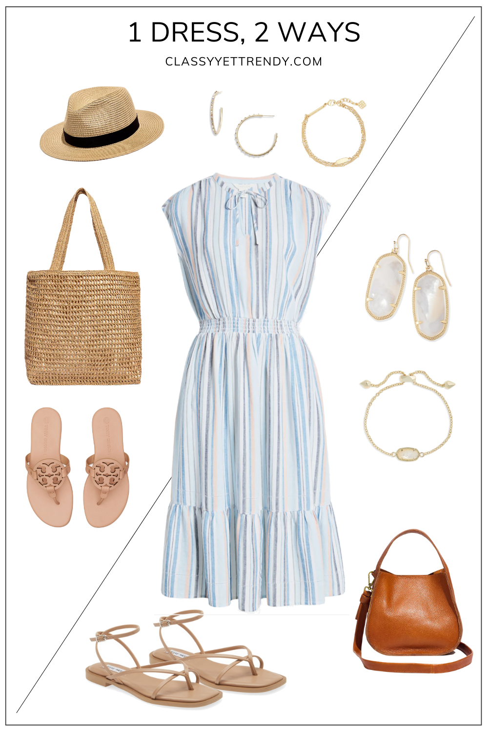 Two Ways To Wear A Linen Dress In The Summer - Classy Yet Trendy