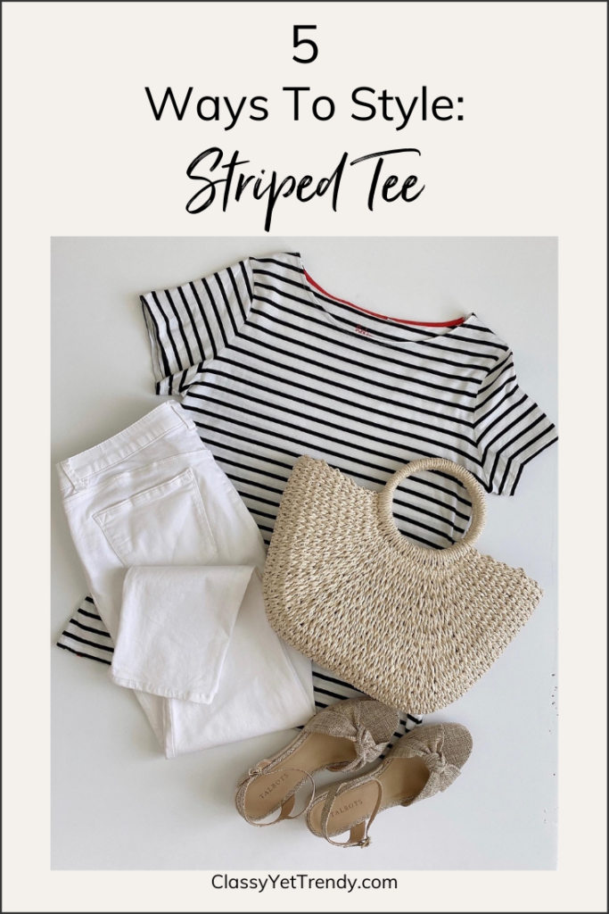 5 WAYS TO STYLE A STRIPED TEE