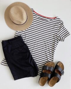 5 Ways To Style A Striped Tee - Classy Yet Trendy