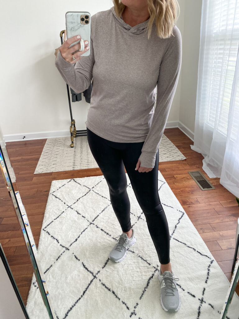 Four Comfy Winter Outfits With Leggings + Nordstrom's Half Yearly Sale