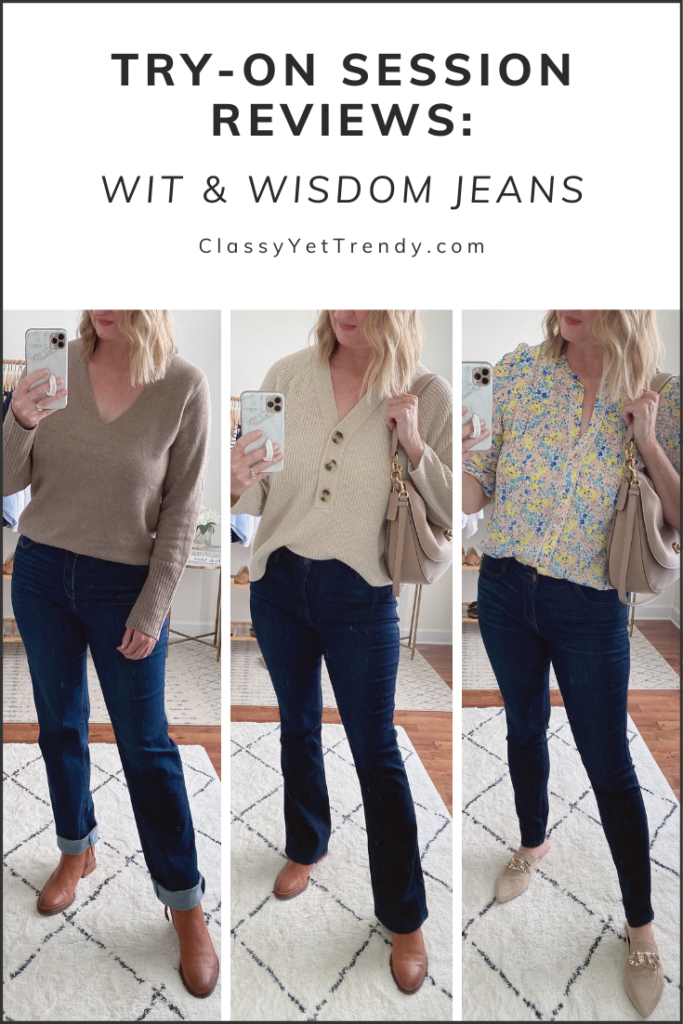 Try-On Session Reviews July 2022 - Wit and Wisdom Jeans