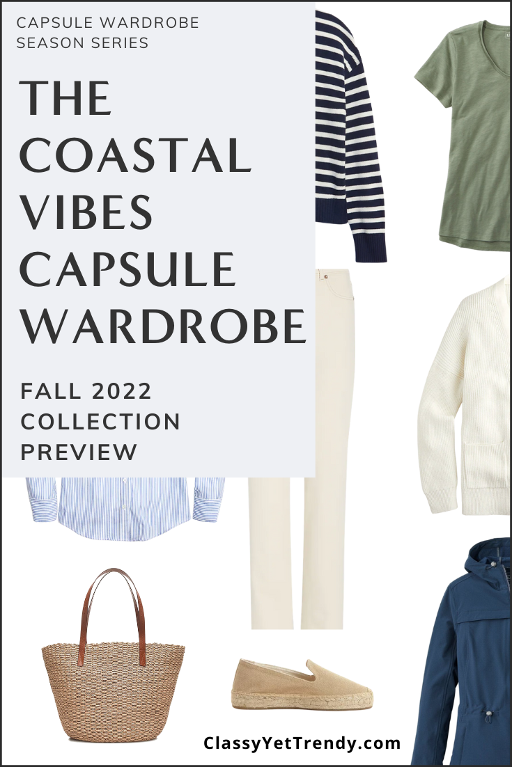 Sneak Peek of the Coastal Vibes Fall 2022 Capsule Wardrobe + 10 Outfits