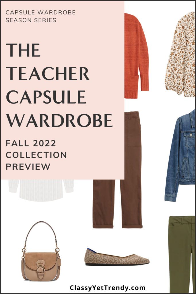 Teacher Capsule Wardrobe Fall 2022 Preview