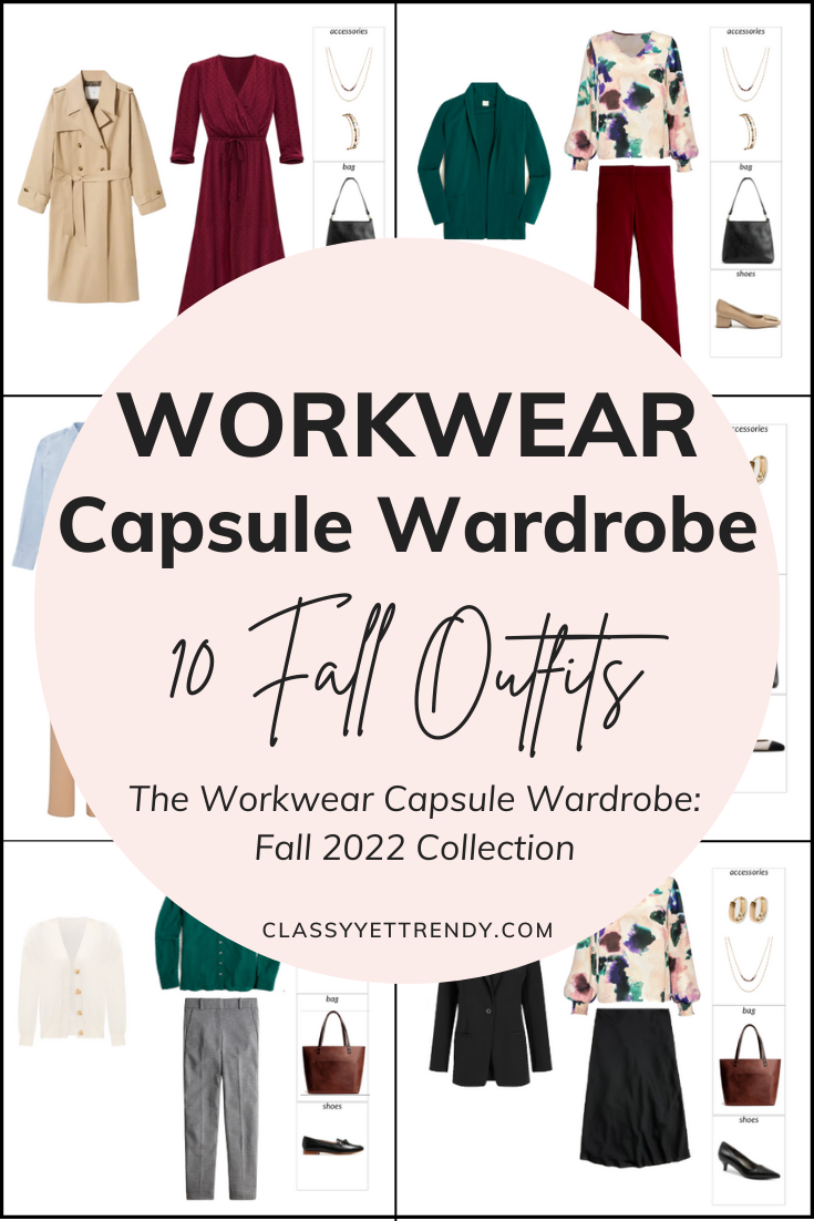 Sneak Peek of the Workwear Fall 2022 Capsule Wardrobe + 10 Outfits