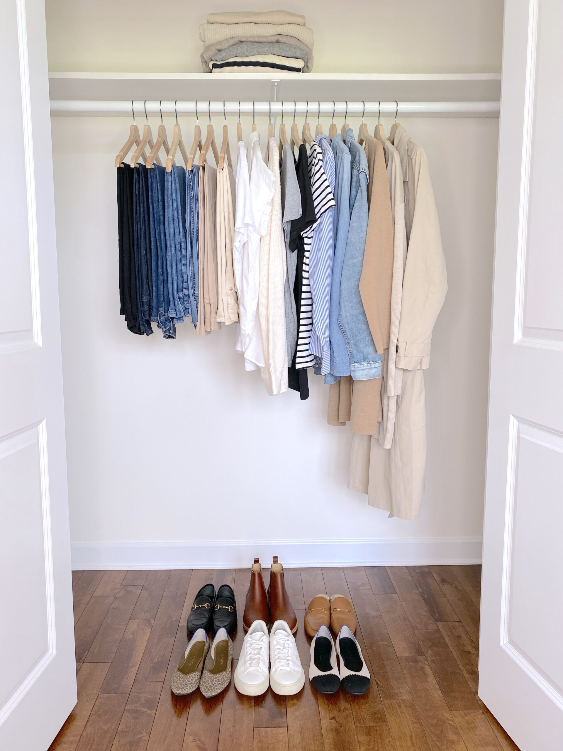 My 30-Piece Fall 2022 Classic Casual Neutral Capsule Wardrobe - Classy Yet  Trendy