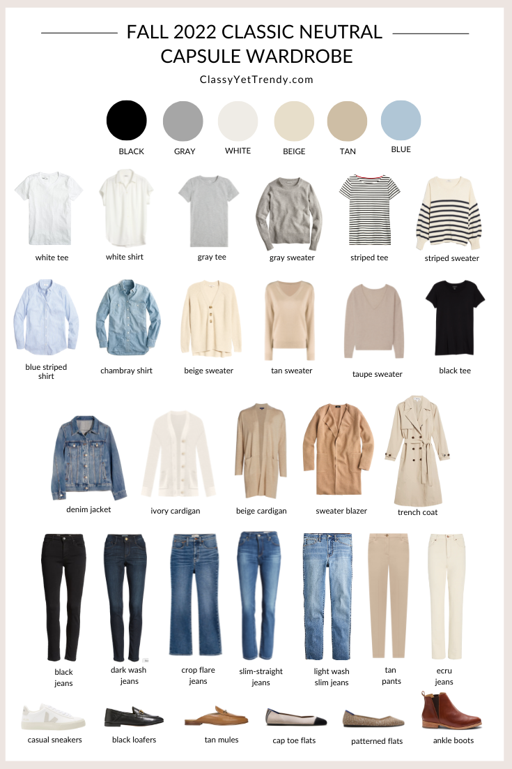 Capsule Wardrobe Essentials my 10/10 Favorite  Fashion