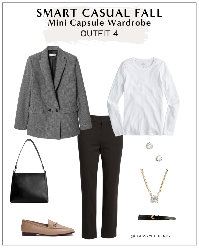 How To Create A Smart-casual Capsule Wardrobe For The Fall Season: 10 