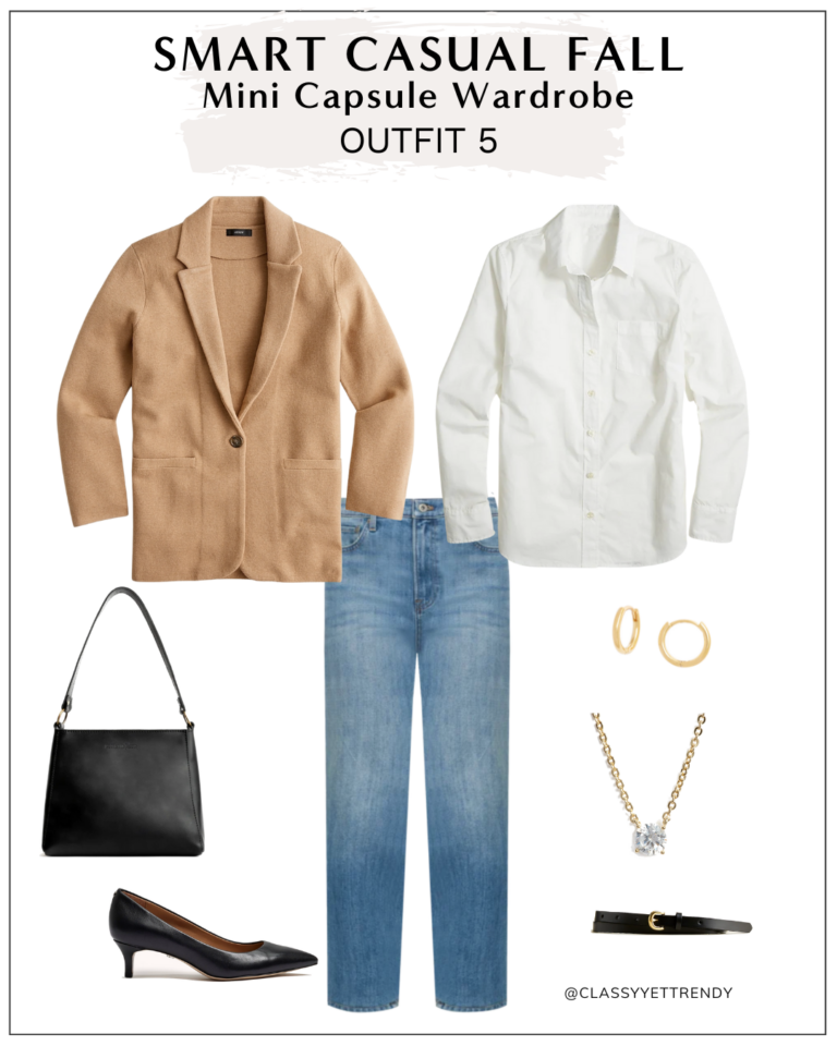 How to Create A Smart-Casual Capsule Wardrobe For The Fall Season: 10 ...