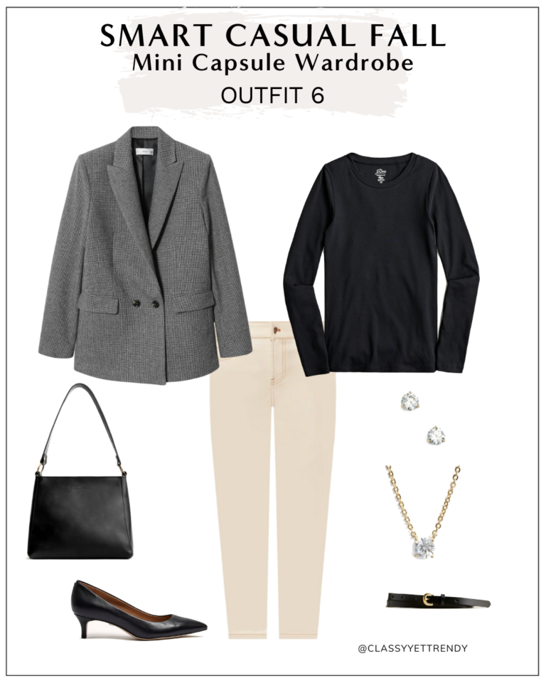 How to Create A Smart-Casual Capsule Wardrobe For The Fall Season: 10 ...