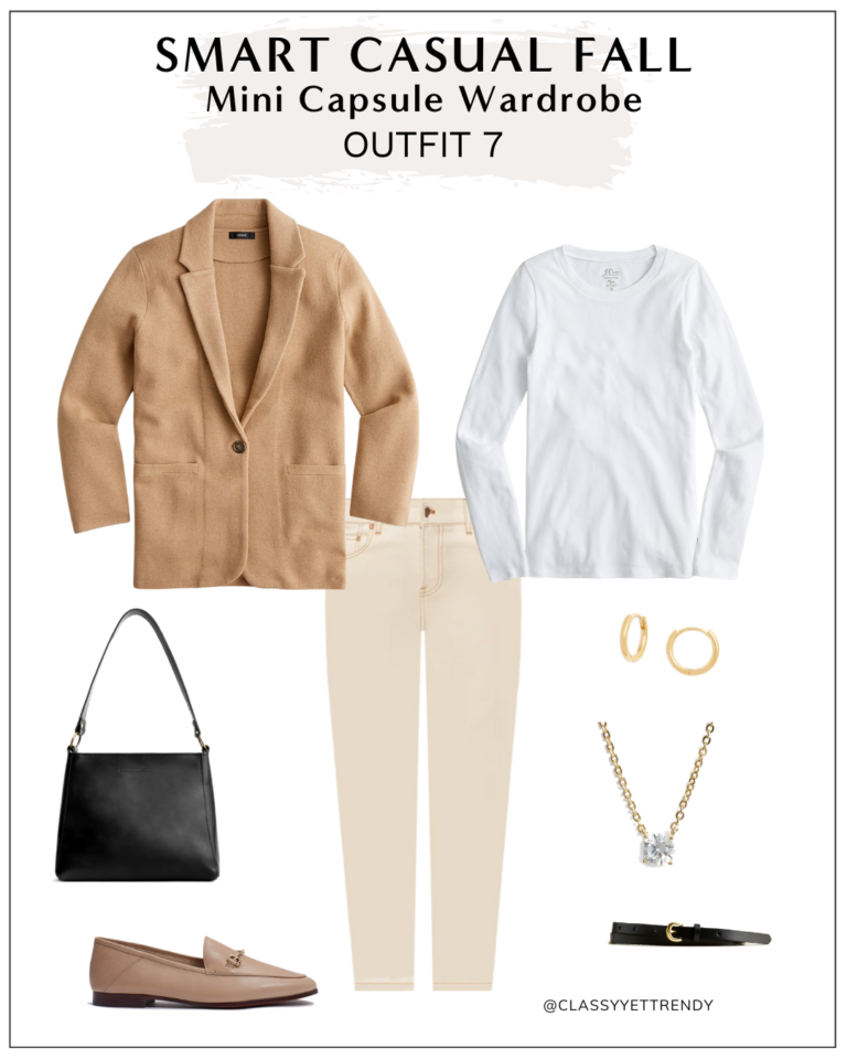 How to Create A Smart-Casual Capsule Wardrobe For The Fall Season: 10 ...