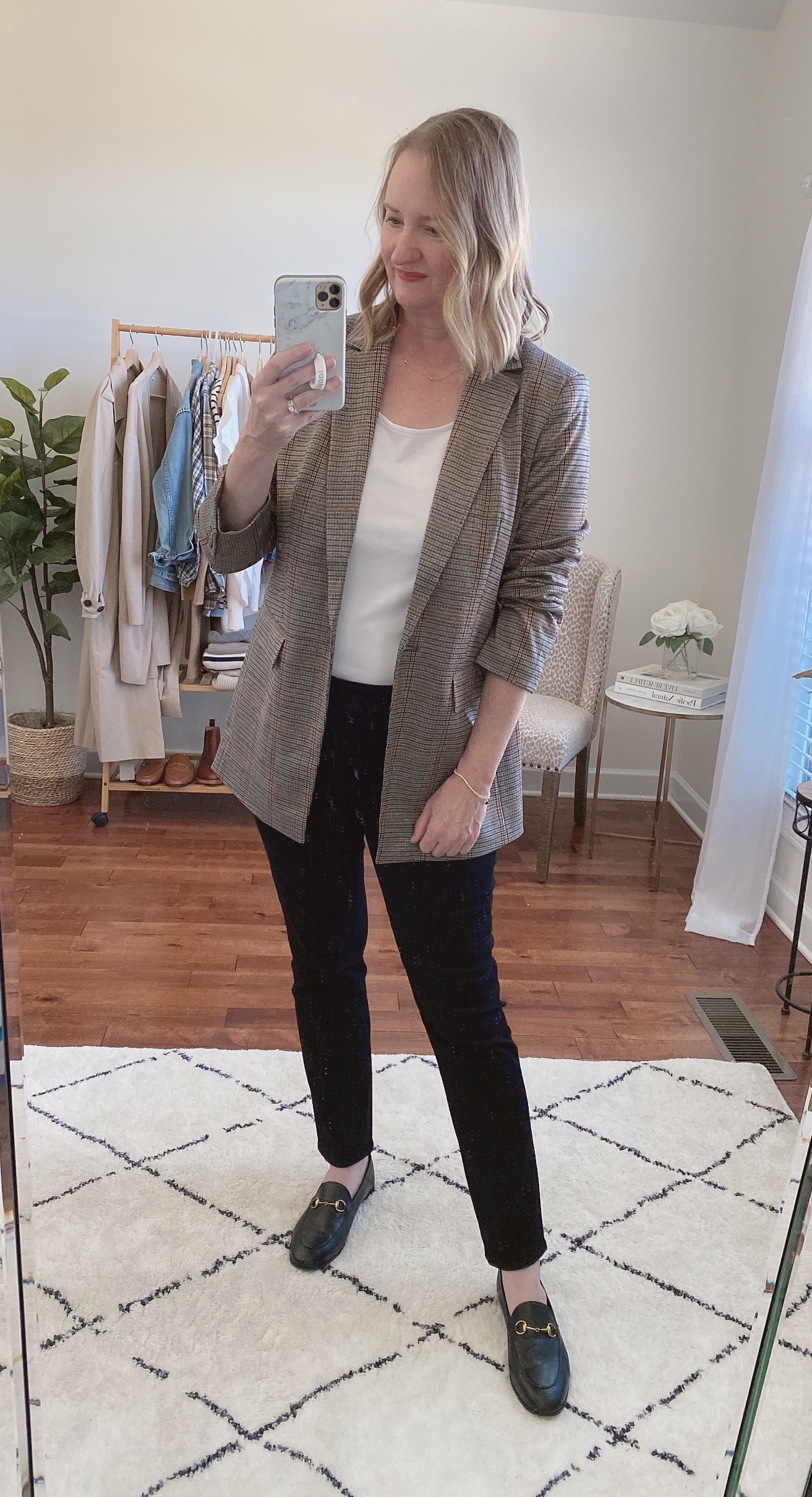 How To Style Our Watson Houndstooth Blazer For Fall – Just Style LA
