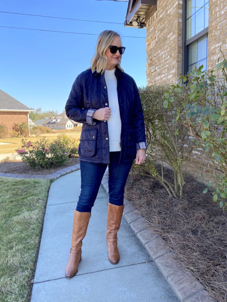 NORDSTROM OCT 2022 BARBOUR BEADNELL QUILTED JACKET REVIEW 1