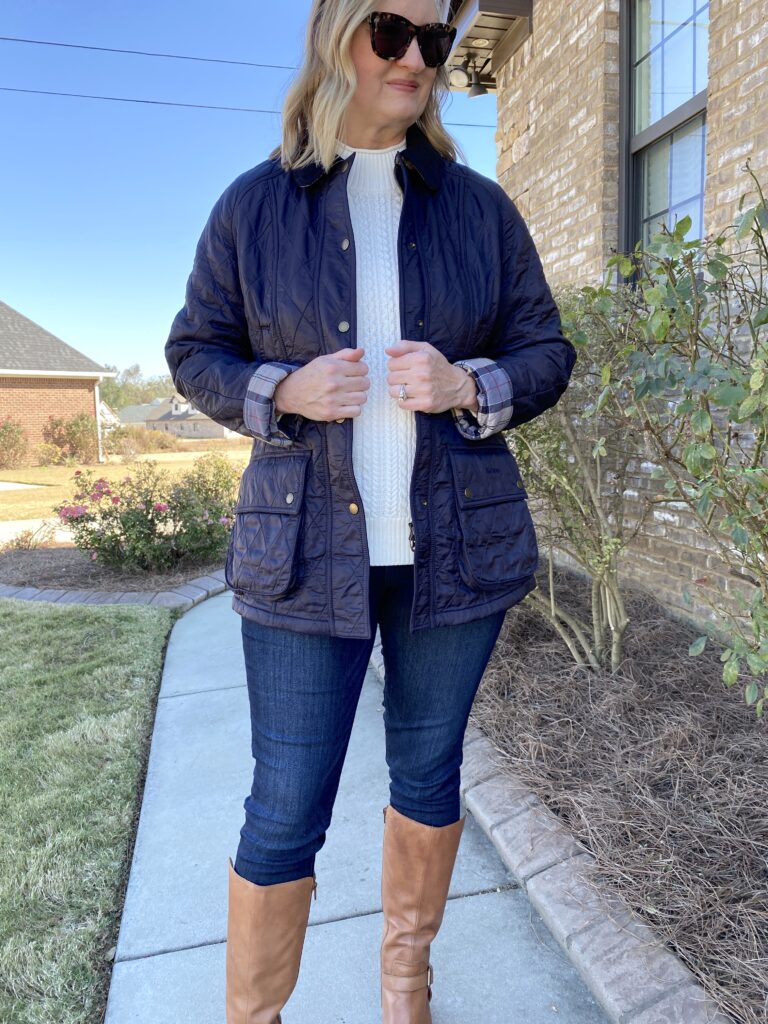 NORDSTROM OCT 2022 BARBOUR BEADNELL QUILTED JACKET REVIEW 3