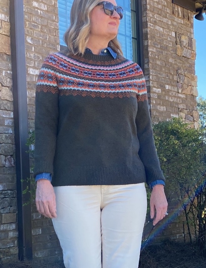 Fair isle sweaters clearance simplified