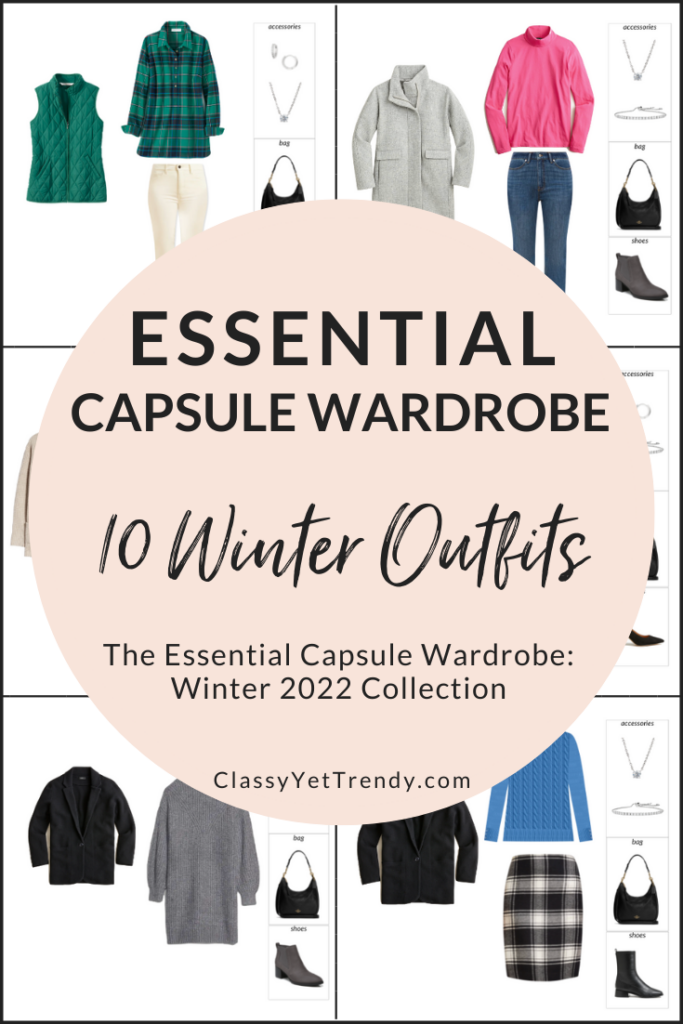 Essential Winter 2022 Capsule Wardrobe Sneak Peek - 10 Outfits