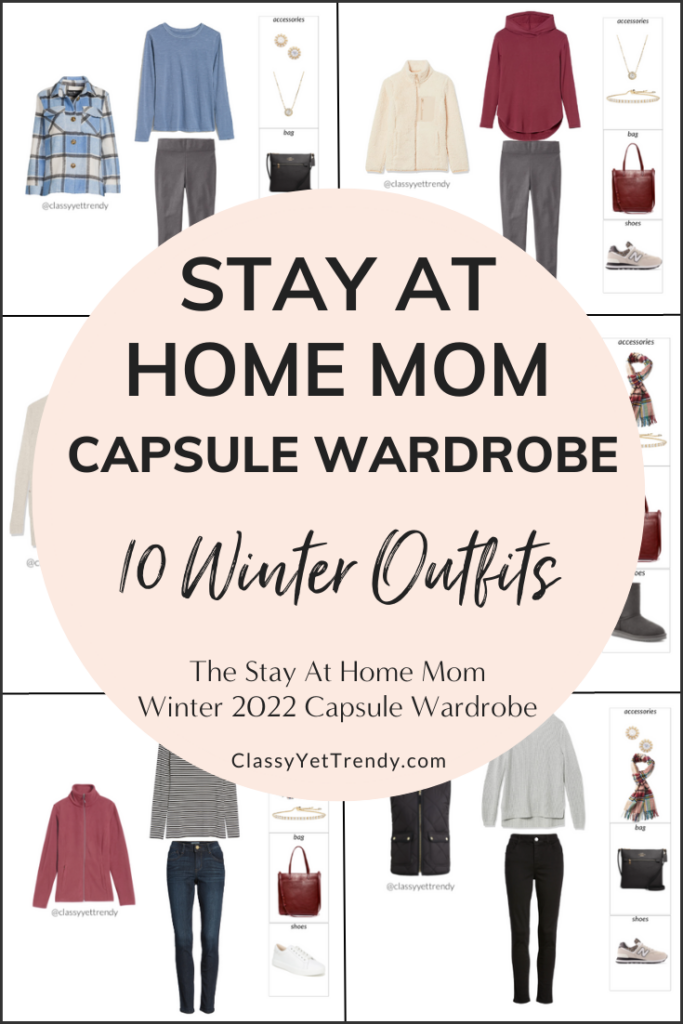 Stay At Home Mom Capsule Wardrobe Winter 2022 Preview - 10 Outfits