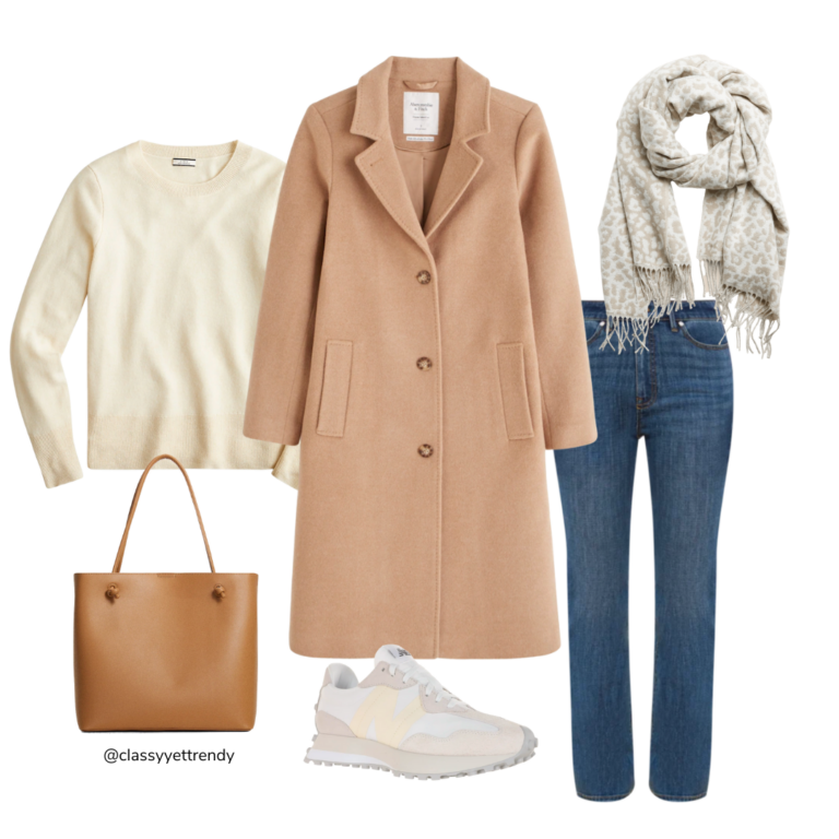 10 Ways To Wear A Camel Wool Coat