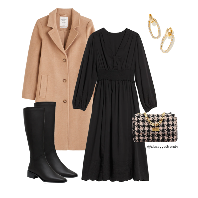 10 Ways To Wear A Camel Wool Coat