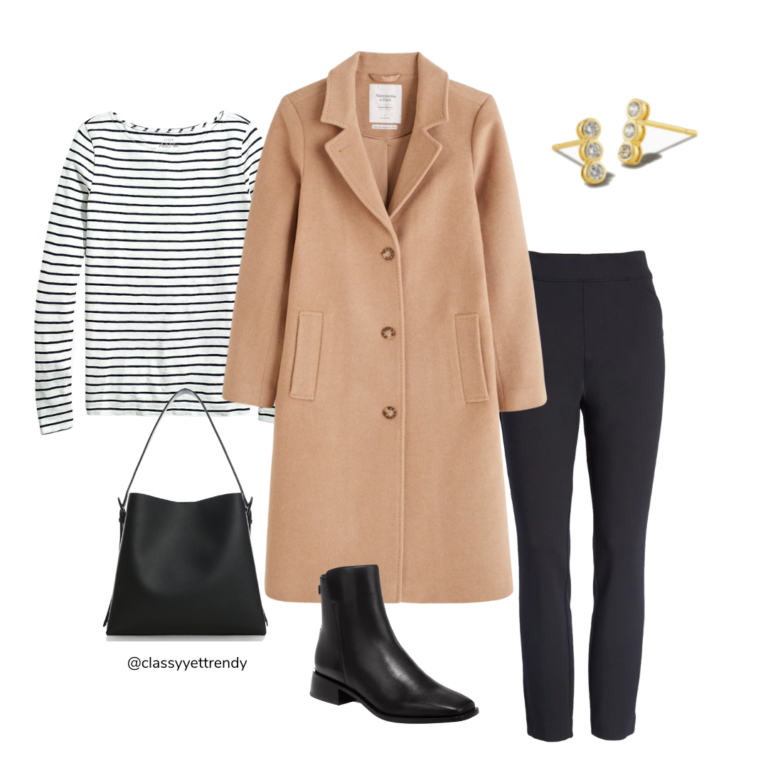 10 Ways To Wear A Camel Wool Coat