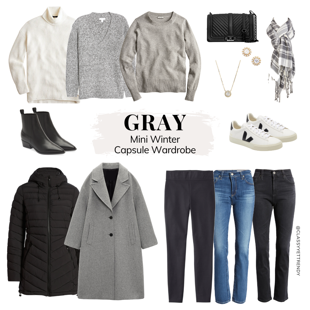 Maternity Capsule Wardrobe: Fall/Winter (20 Pieces) + Outfits! - Classy Yet  Trendy