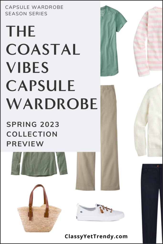 Coastal Vibes Spring 2023 Capsule Wardrobe Sneak Peek