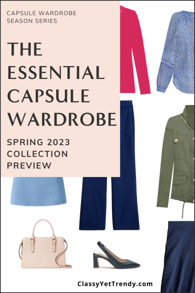 Essential Capsule Wardrobe Sneak Peek - SPRING 2023