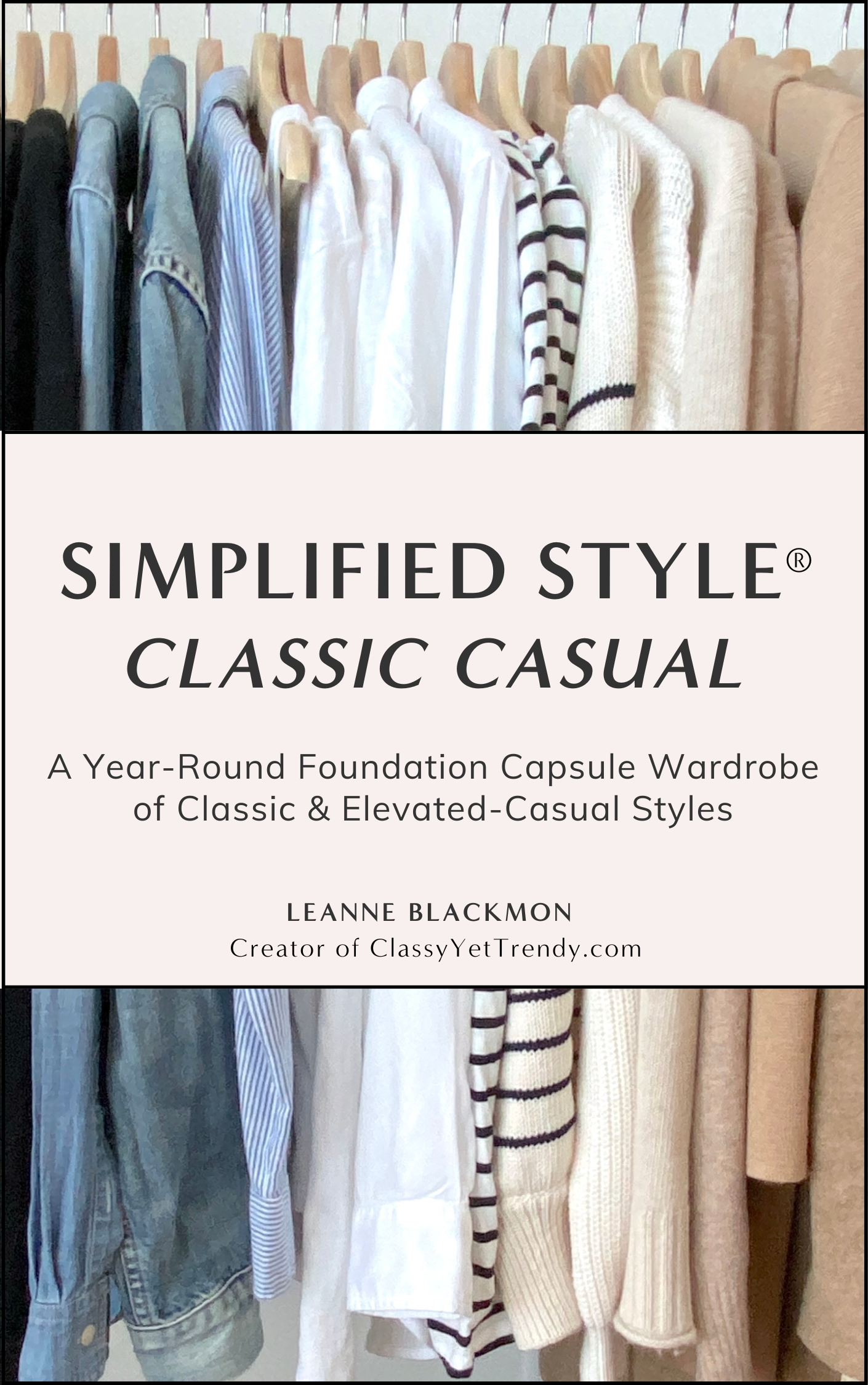 Simplified Style CLASSIC CASUAL Capsule Wardrobe - Cover