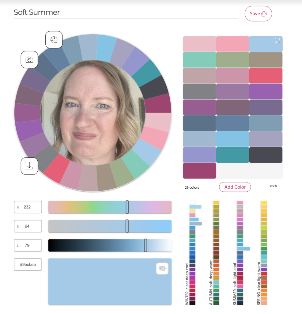 COLORWISE COLOR ANALYSIS TOOL - NO MAKEUP
