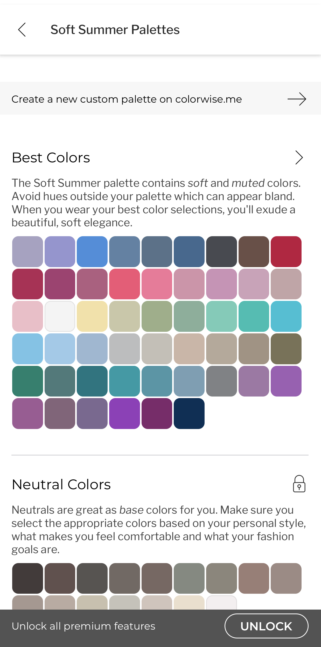 Do you know how to use the Color Chart?
