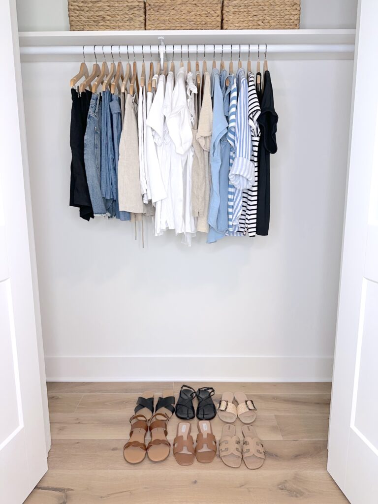 MY 29 PIECE FRENCH RIVIERA CASUAL SUMMER CAPSULE WARDROBE - CLOSET