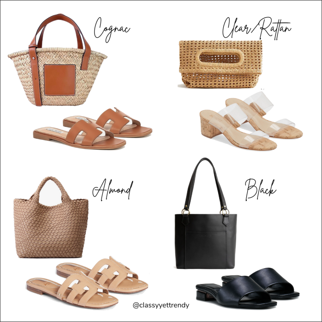 SHOES AND BAG COMBOS FOR YOUR SUMMER OUTFITS DRESSES