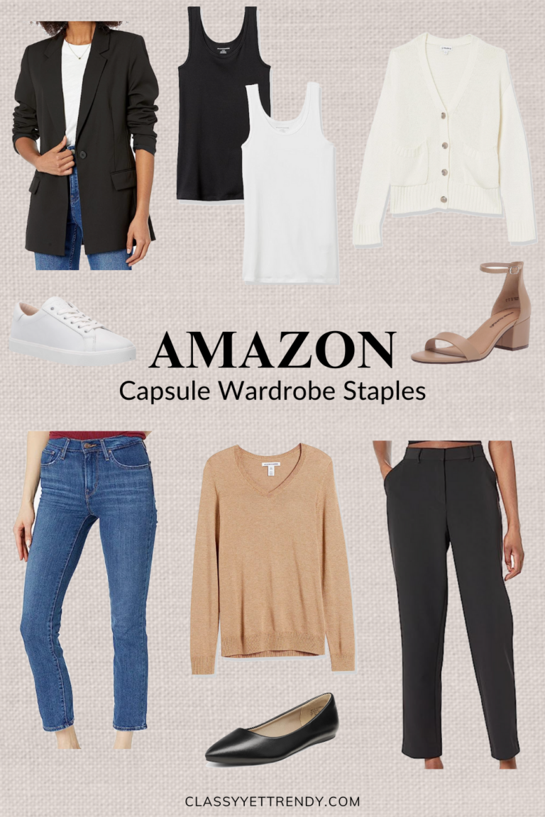 Capsule Wardrobe Budget Staples on Amazon