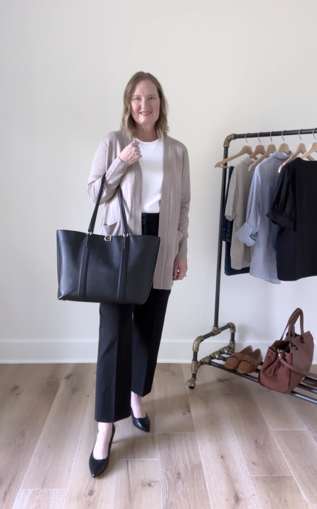 BUSINESS CASUAL OUTFITS WITH COLE HAAN - OUTFIT 1 A